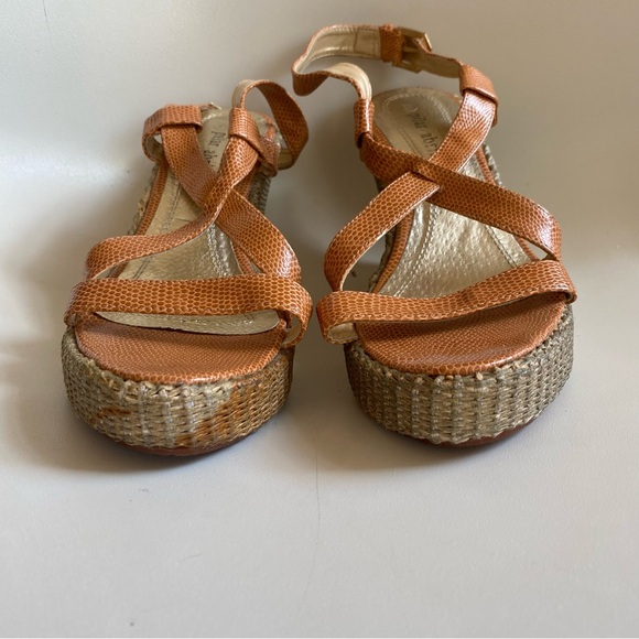 Pilar Abril wedge woven sandal - Picture 3 of 8